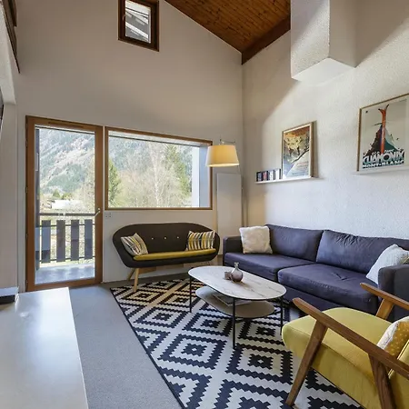 Refuge Scandinave - Duplex 80m2 Vue Garage Calme 200m Trainbus شامونكس