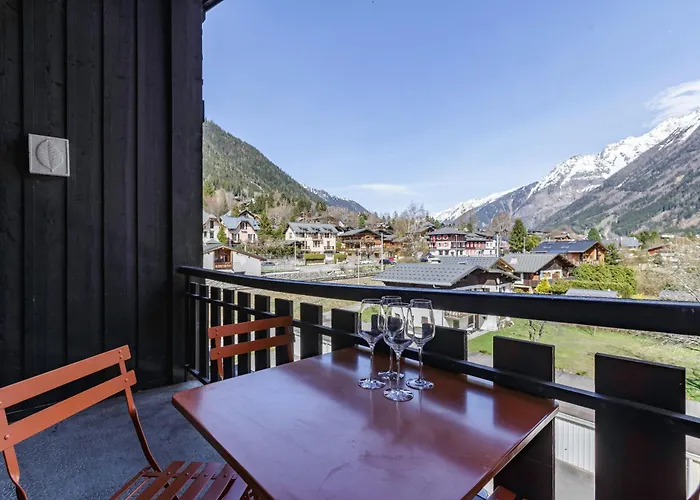 شقة Refuge Scandinave - Duplex 80m2 Vue Garage Calme 200m Trainbus شامونكس