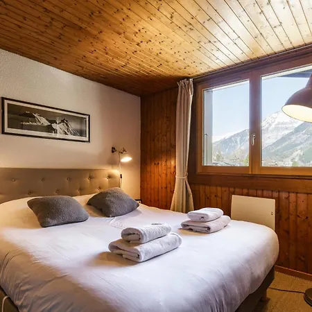 Refuge Scandinave - Duplex 80m2 Vue Garage Calme 200m Trainbus 아파트 샤모니