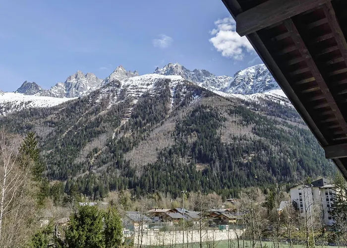 아파트 Refuge Scandinave - Duplex 80m2 Vue Garage Calme 200m Trainbus 샤모니